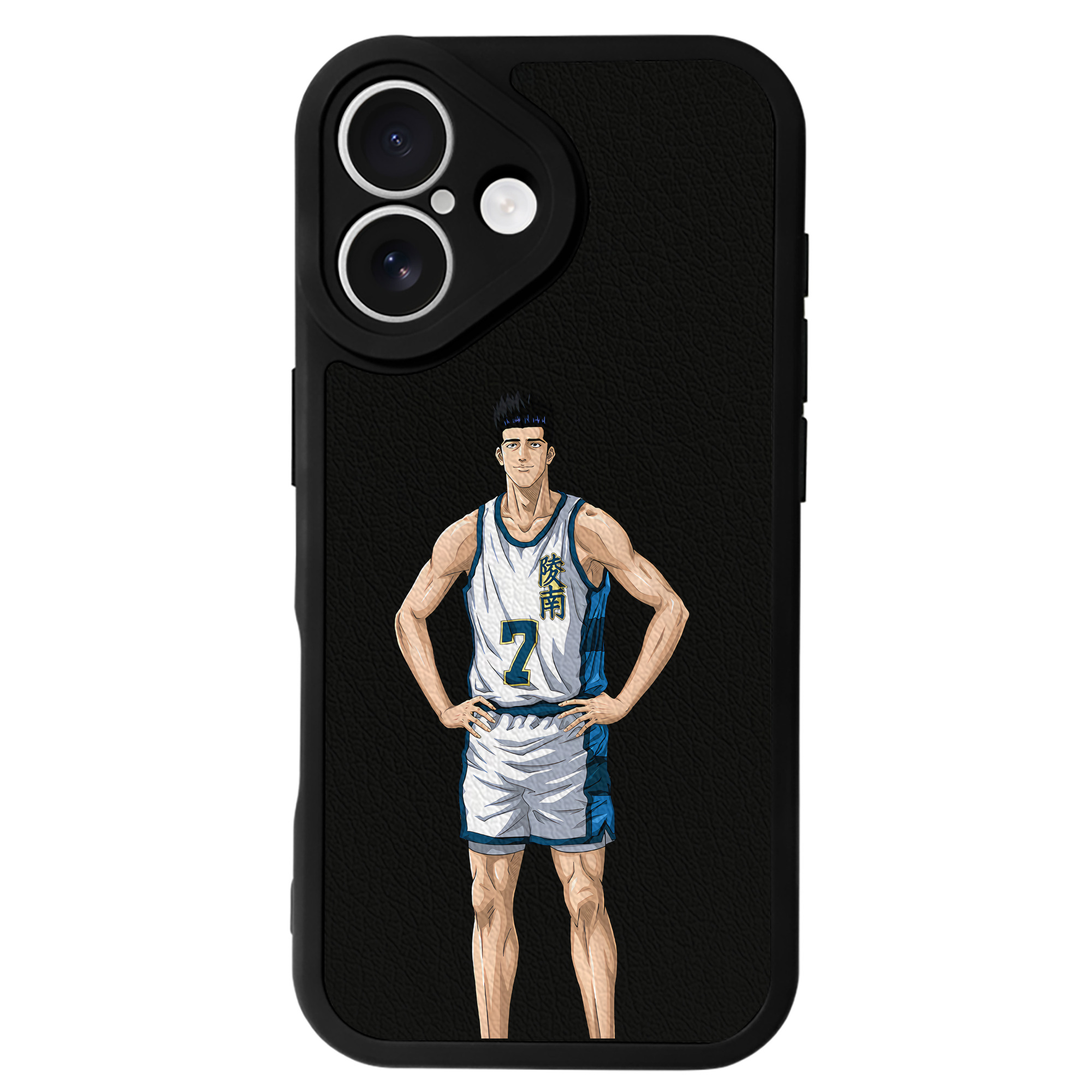 （画像用） SLAM DUNK／スラムダンク 【iPhone 16シリーズ対応】シリコンスマホケース（レザー調） 材質：シリコン